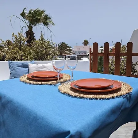 Charming Flat In Molinos With Terrace & Pools, Near Playa Bastian Apartamento