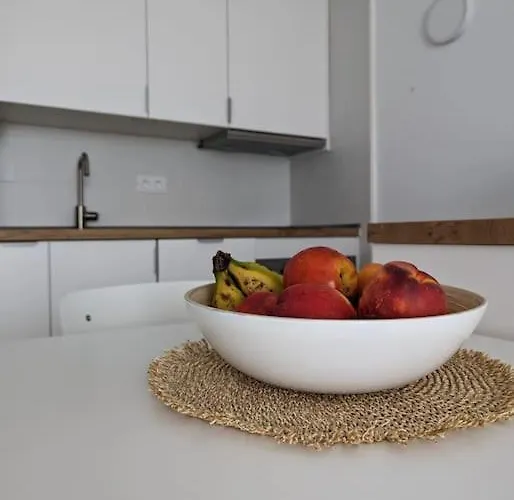 Daire Charming Flat In Molinos With Terrace & Pools, Near Playa Bastian