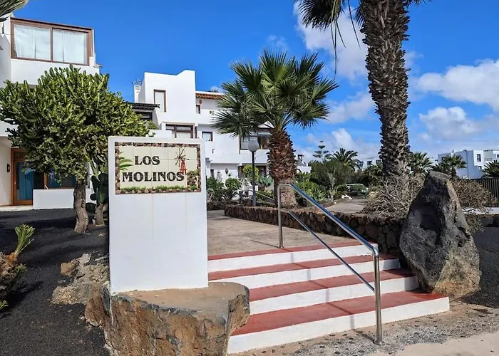 Charming Flat In Molinos With Terrace & Pools, Near Playa Bastian Daire *